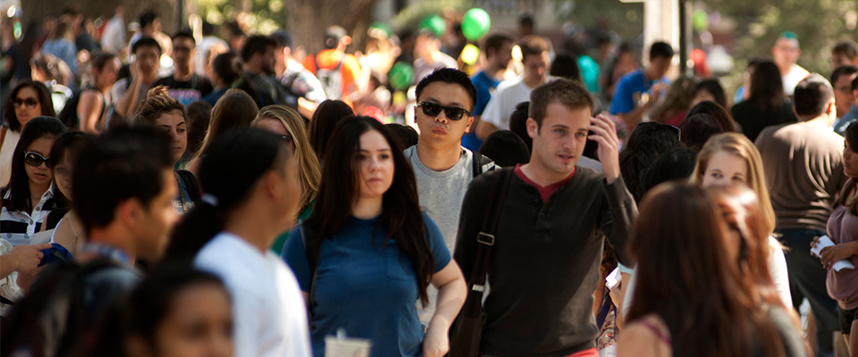 First day of Fall Quarter at UC Davis