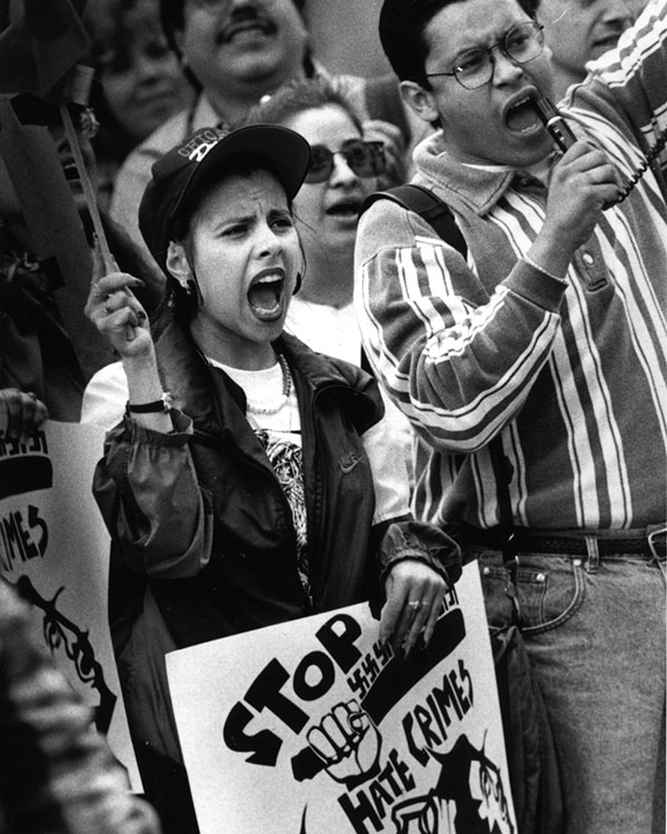 UC Davis protest from the 1990s