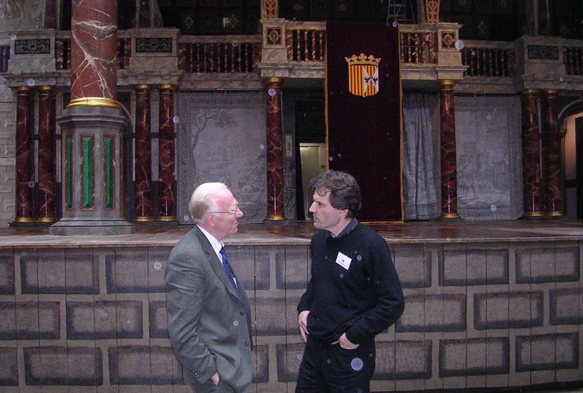  Larry Vanderhoef in Globe Theatre