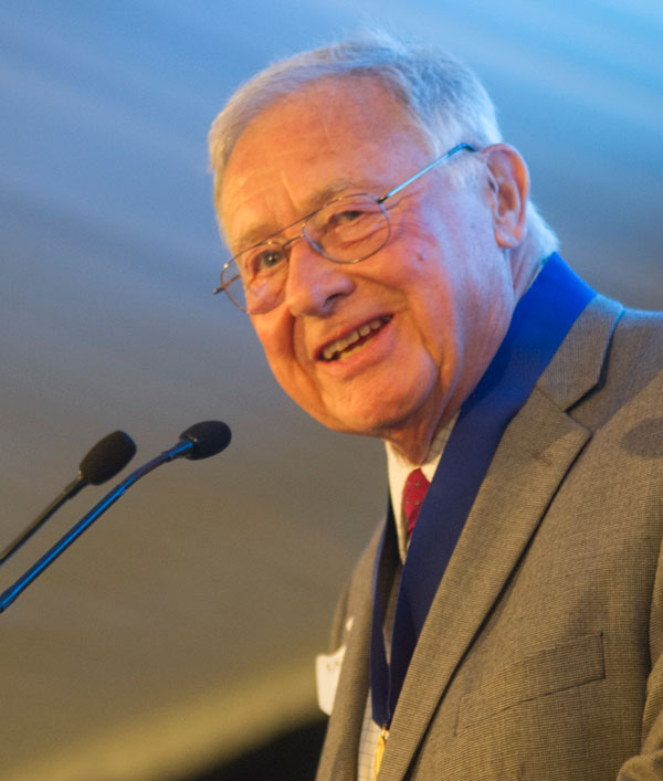 Charley hess with University Medal