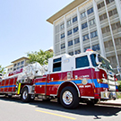 UC Davis fire engine.