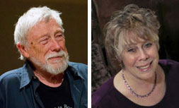 Gary Snyder and Sandra McPherson mugshots