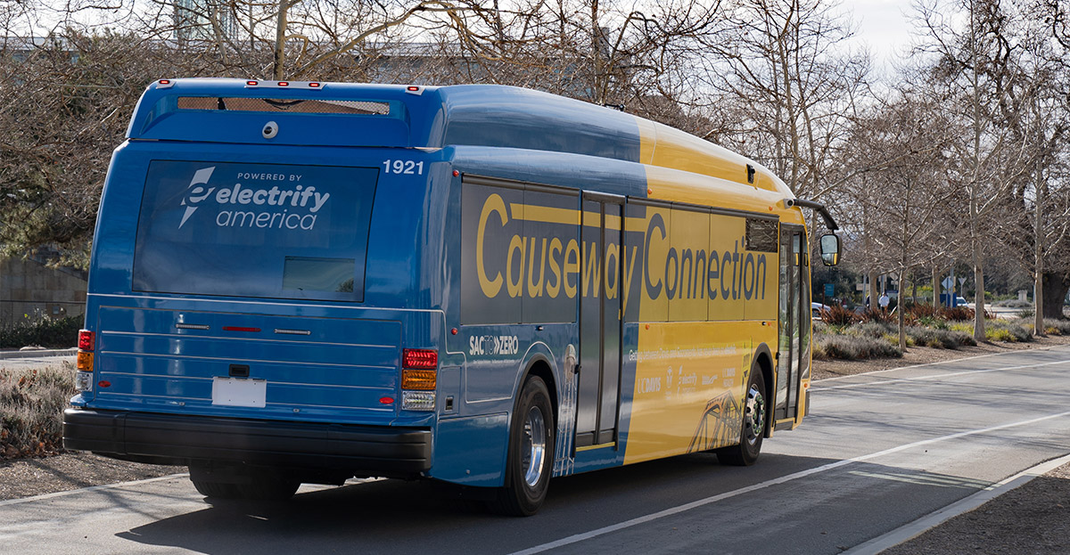 A Causeway Connection bus