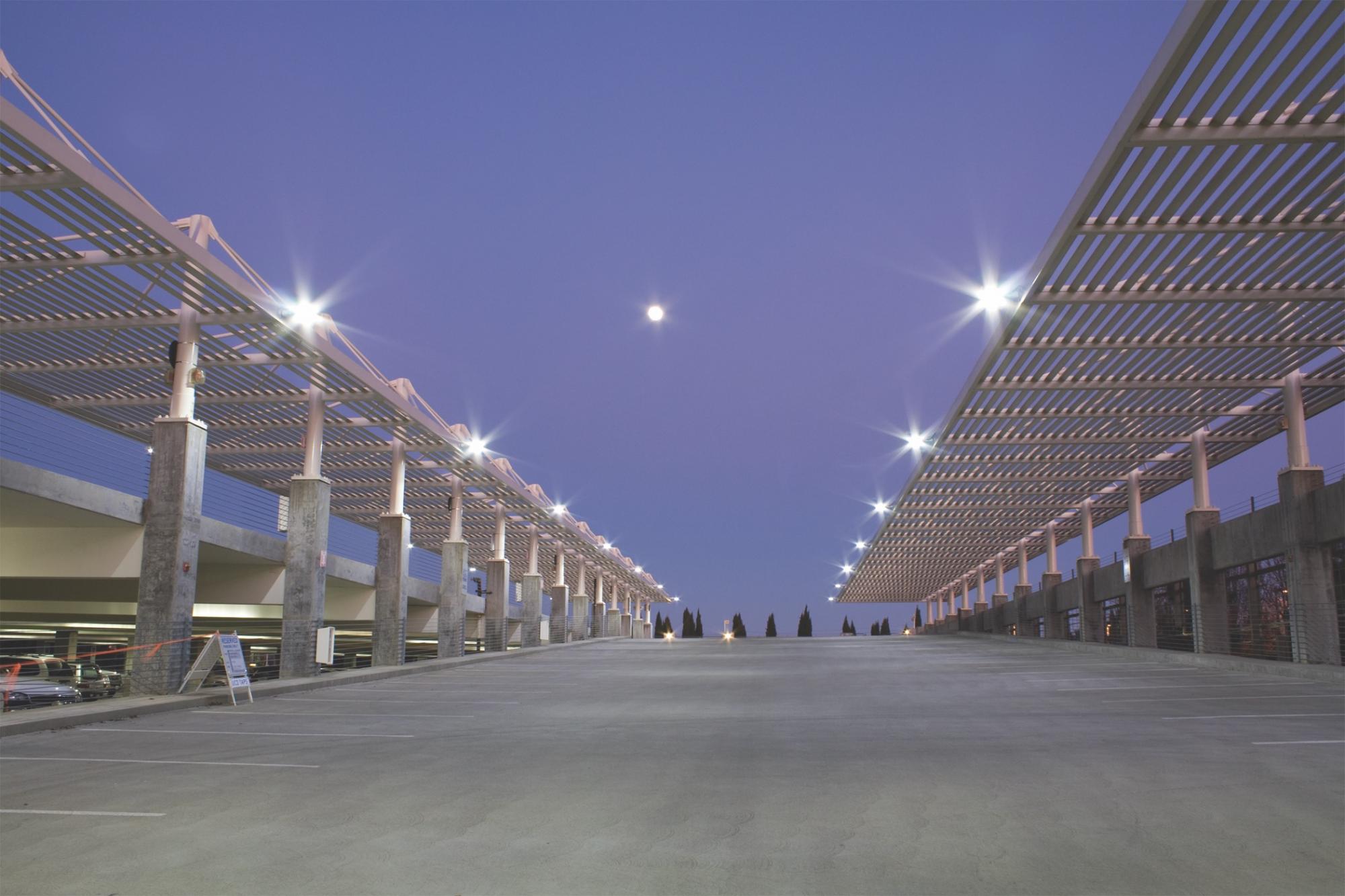 parking lot lighting retrofit