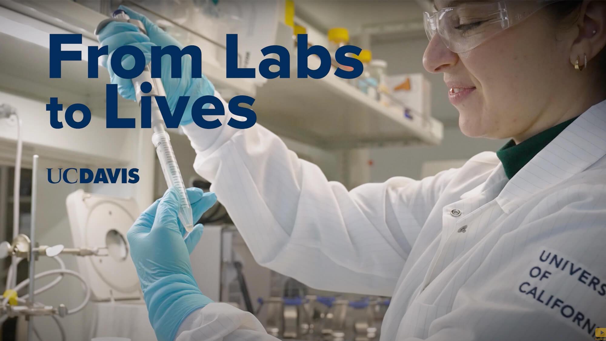 researching working in a lab