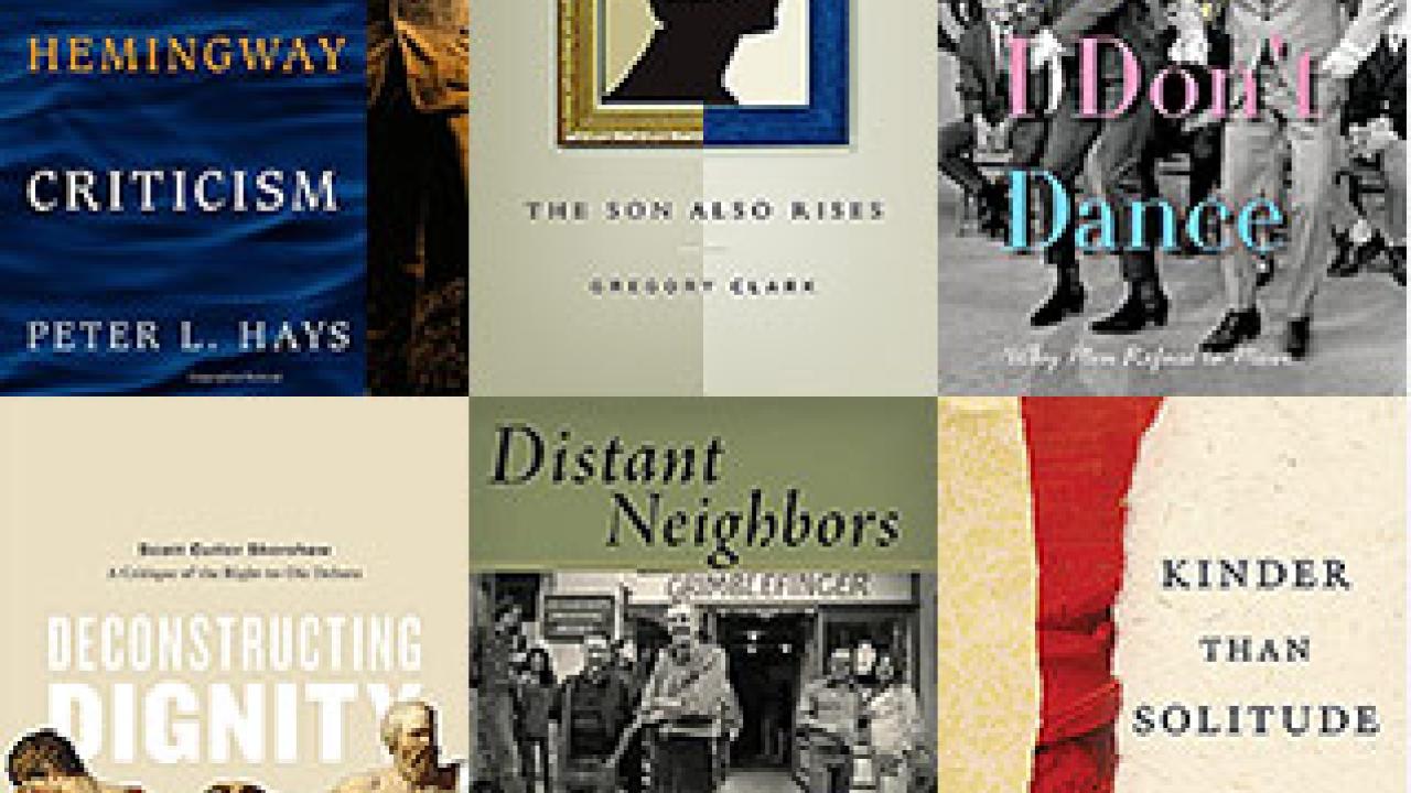 Six book covers