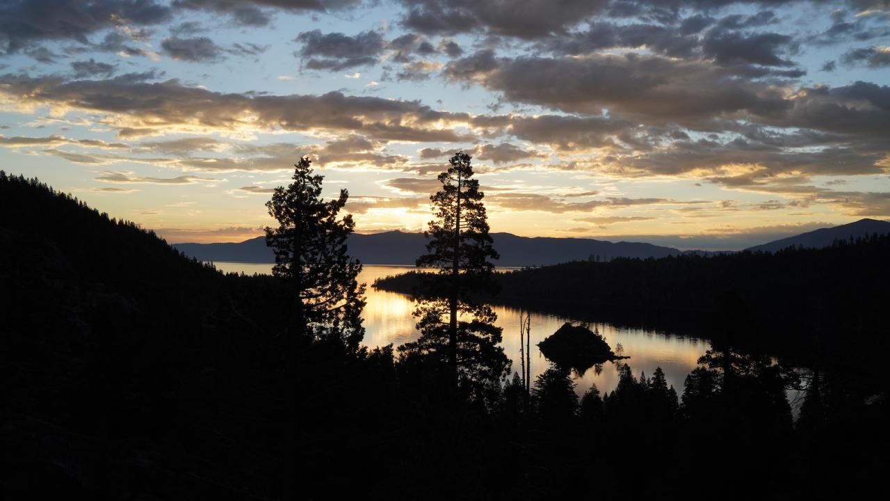 Sunset Over Lake Tahoe