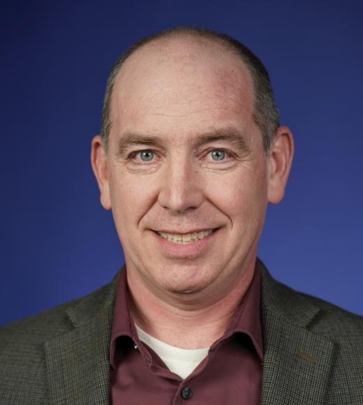 A portrait of Brian Trainor at UC Davis