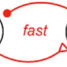 Excitatory (E) neurons hold the memory. If their activity begins to slip, fast negative feedback (red) mediated by inhibitory (I) neurons can correct this slip before slower positive feedback loops (blue) bring the circuit back into balance.