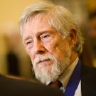 Gary Snyder receives UC Davis Medal in 2009.