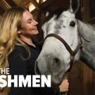 Header graphic: woman with horse and text: Meet the Freshmen