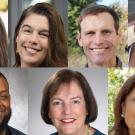 Combined photos of seven people.