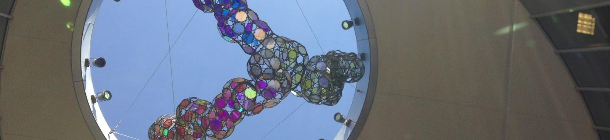 stained glass sculpture