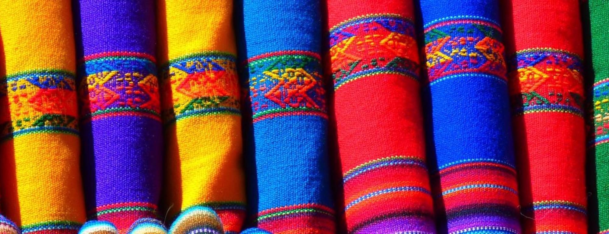 colorful fabrics