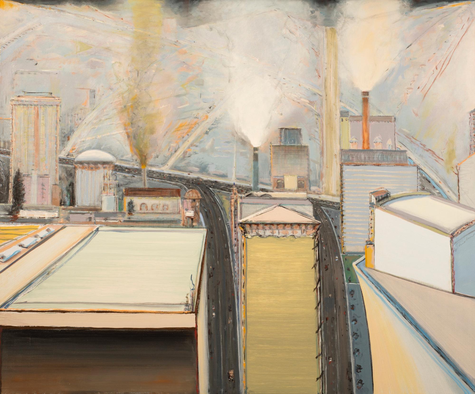 Cityscape by Wayne Thiebaud